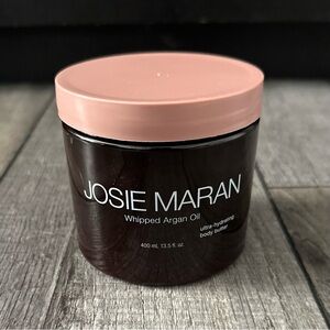 Josie Maran Whipped Argan Oil Body Butter UNSCENTED 13.5 oz New+Sealed